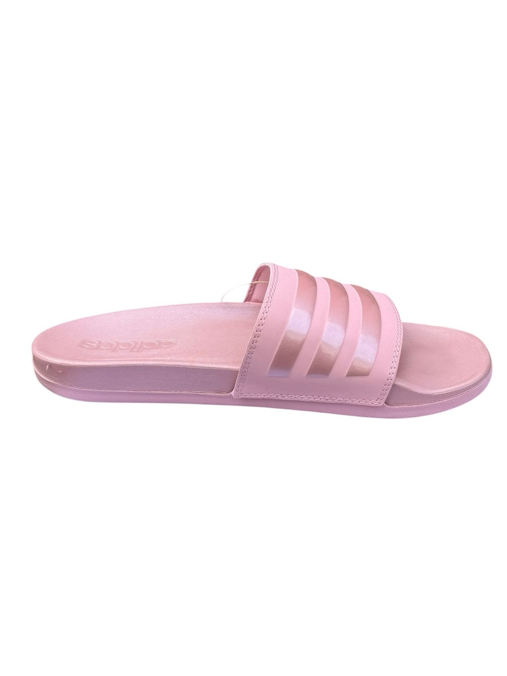adidas Women’s Pink Slide Sandals - Picture 3 of 5